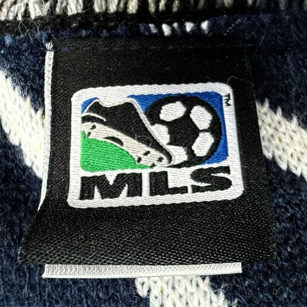 LA Galaxy MLS Adidas Scarf Navy Gold White Soccer Football‎